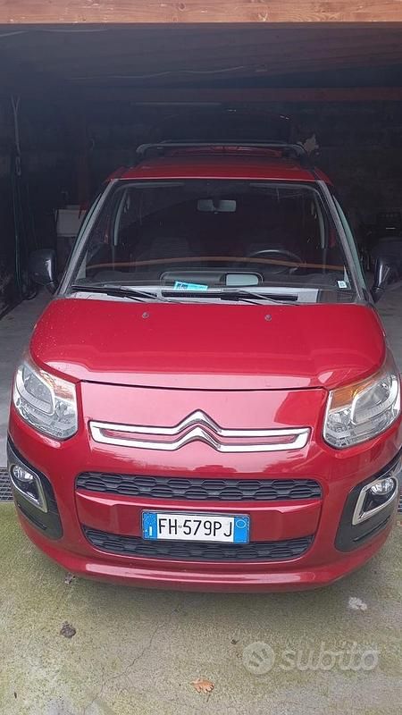 Usata Citroën C3 Picasso 2017 Rosso Monovolume