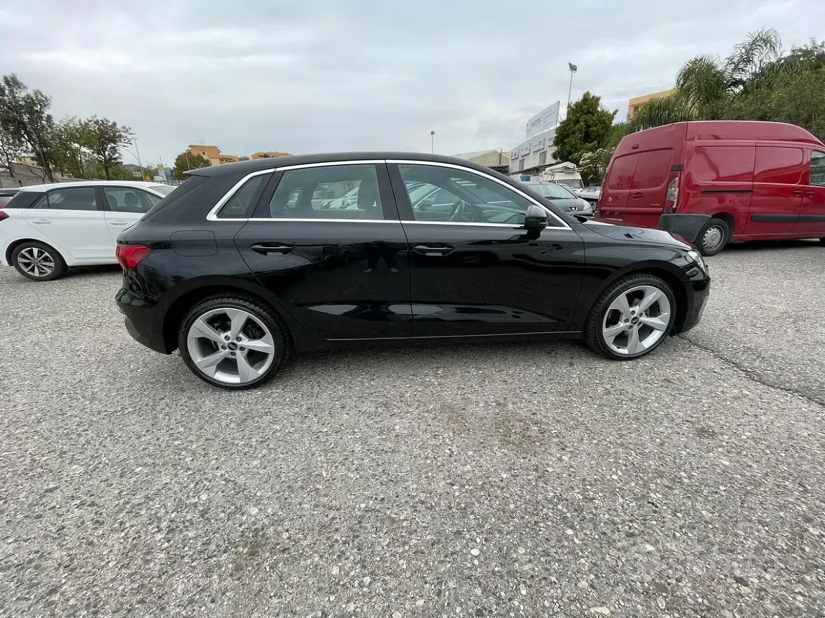 Usata Audi A3 150 CV (110 kW) 2022 Nero Berlina