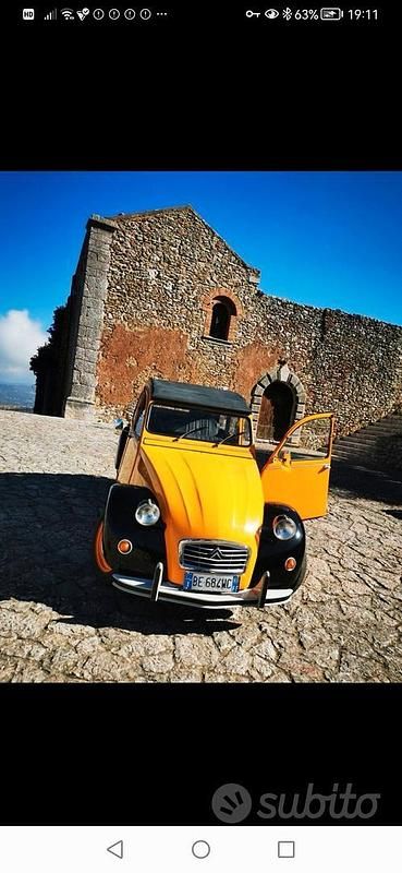 Occasion Citroën 2CV 29 ch (21 kW) 1982 Jaune Berline
