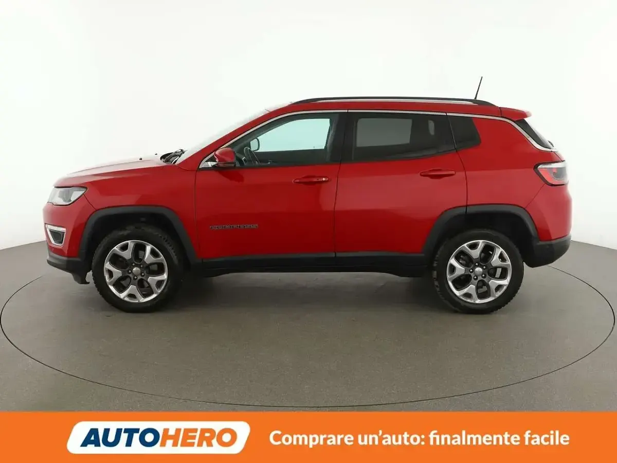 Usata Jeep Compass Limited 170 CV (125 kW) 2017 Rosso SUV