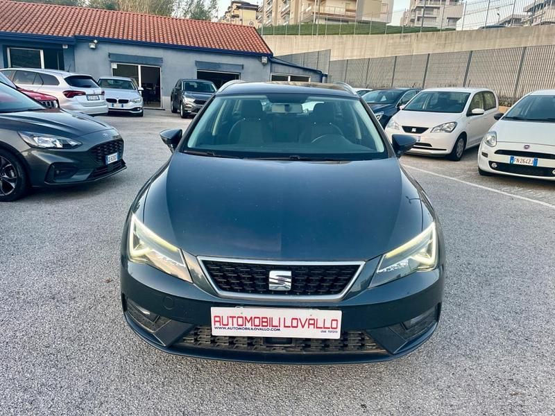 Usata Seat Leon ST 115 CV (84 kW) 2020 Grigio Station wagon