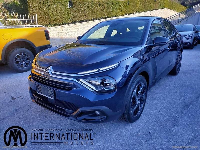 Blu/azzurro Usata 2024 Citroën C4 PureTech Tre volumi | 19.990 € (Cara) - Immagine 1/4