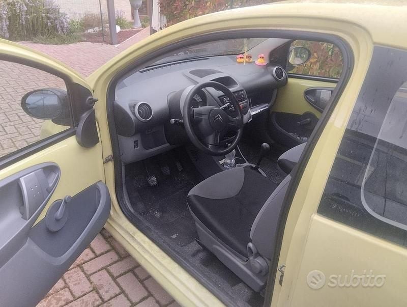 Usata Citroën C1 68 CV (50 kW) 2007 Giallo Utilitaria