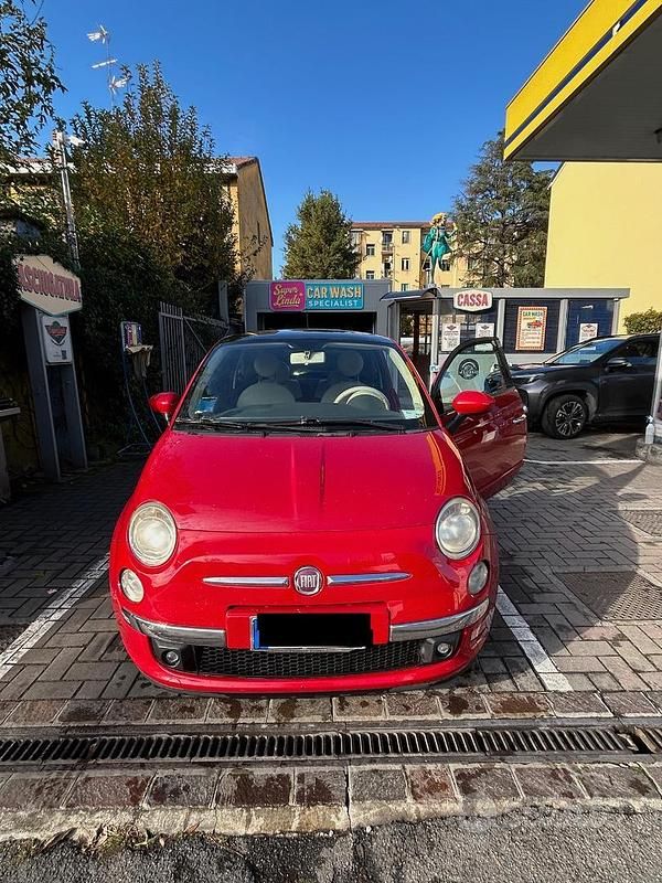 Usata Fiat 500 Lounge 69 CV (50 kW) 2012 Rosso Berlina