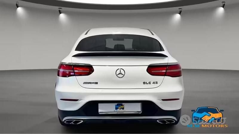 Usata Mercedes GLC43 AMG AMG 367 CV (269 kW) 2019 Bianco Coupé