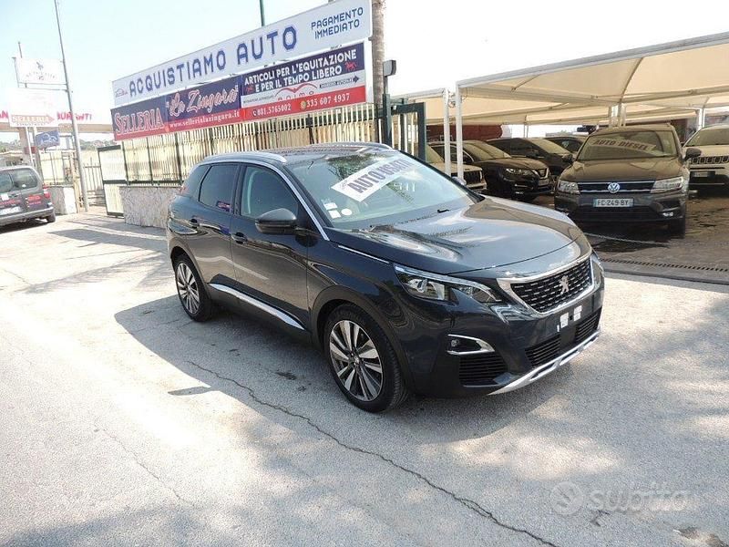 Usata Peugeot 3008 Allure 120 CV (88 kW) 2018 Grigio scuro metallizzato SUV