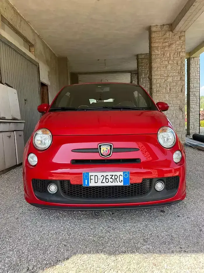 Usata Abarth 500 140 CV (102 kW) 2016 Rosso Berlina