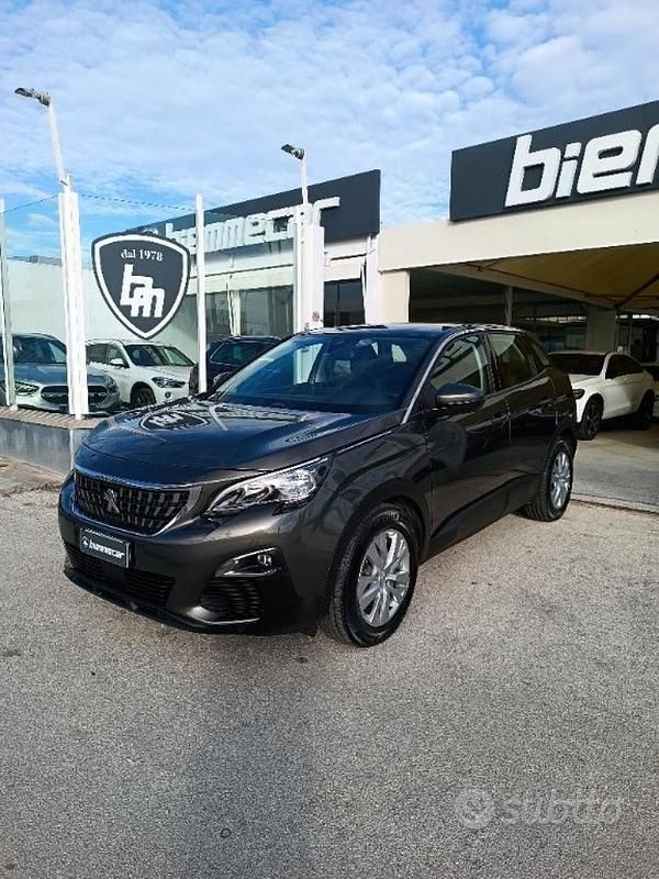 Usata Peugeot 3008 Active 131 CV (96 kW) 2020 Antracite SUV
