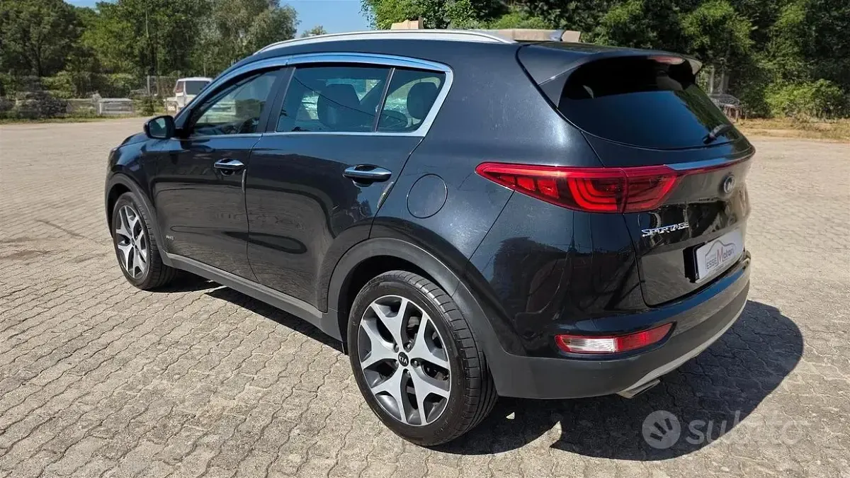 Usata Kia Sportage GT-Line 185 CV (136 kW) 2016 Nero SUV