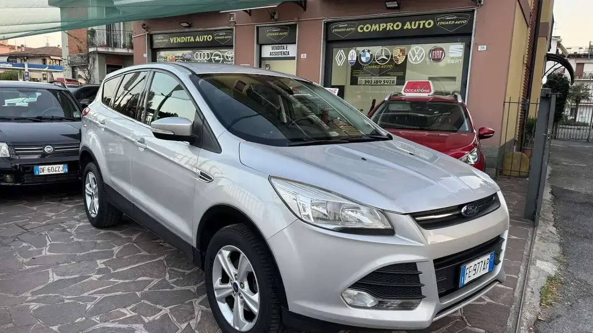 Usata Ford Kuga Titanium S 120 CV (88 kW) 2016 Argento SUV