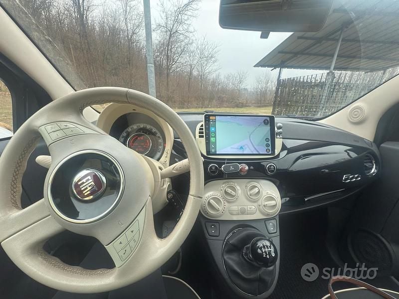 Usata Fiat 500 Lounge 2013 Nero Berlina