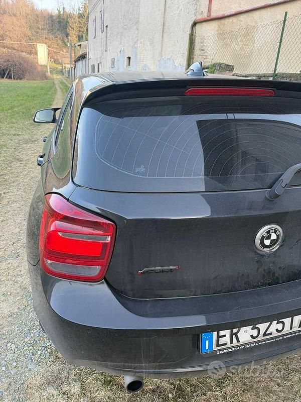 Usata BMW 116 150 CV (110 kW) 2013 Nero Utilitaria