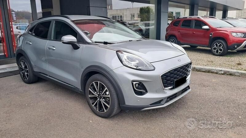 Usata Ford Puma Titanium 125 CV (91 kW) 2021 Grigio Station wagon