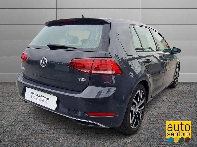 Usata VW Golf VII Highline 125 CV (91 kW) 2017 Grigio Berlina