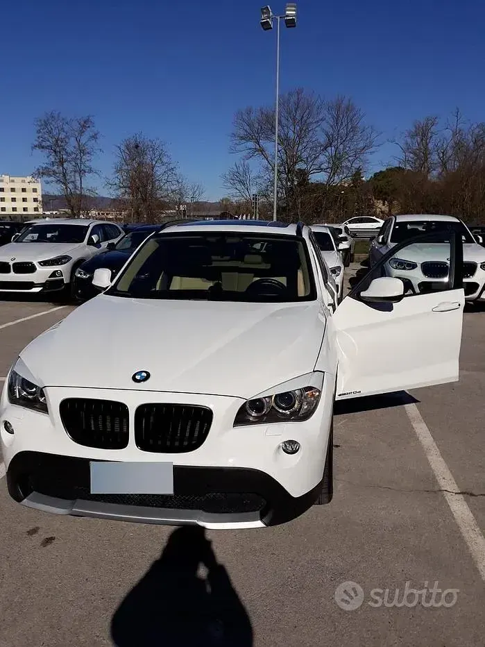 Usata BMW X1 177 CV (130 kW) 2011 Bianco SUV