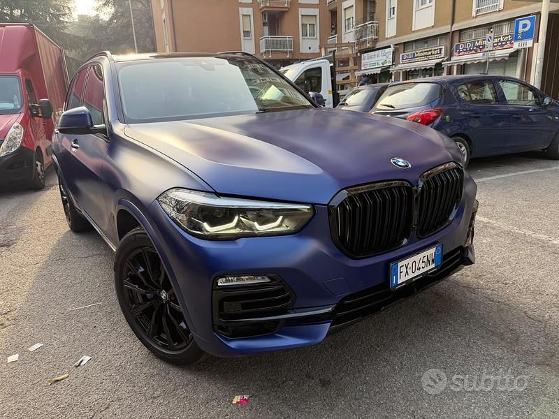 Usata BMW X5 M Sport 310 CV (228 kW) 2019 Blu SUV