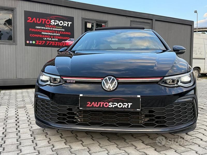 Usata VW Golf VII GTI 245 CV (180 kW) 2021 Nero Utilitaria