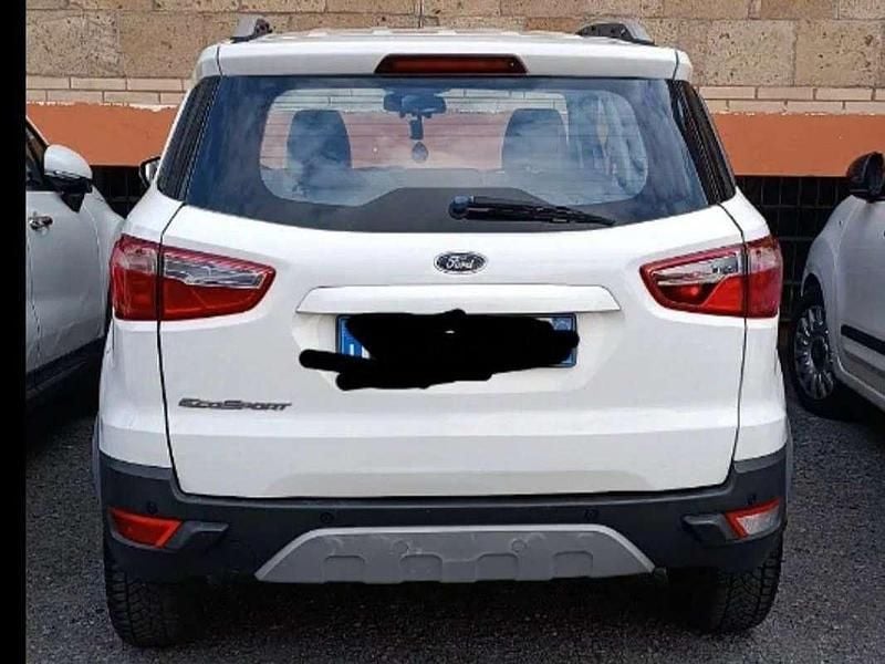 Usata Ford Ecosport Titanium 95 CV (69 kW) 2017 Bianco SUV
