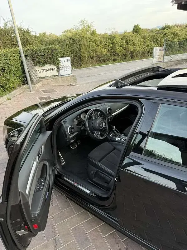 Usata Audi S3 300 CV (220 kW) 2015 Nero Berlina