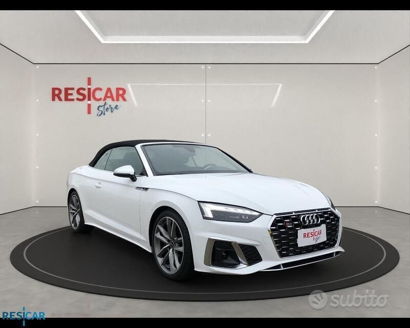 Bianco Usata 2024 Audi S5 Cabriolet Ambiente Cabrio | 65.900 € - Immagine 1/4