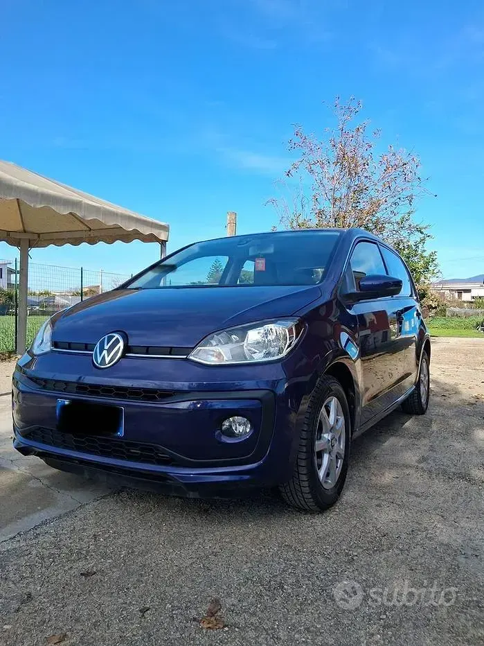 Usata VW up! 60 CV (44 kW) 2018 Blu Utilitaria