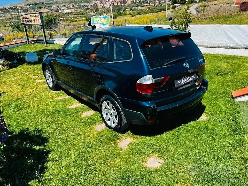 Usata BMW X3 Efficient Dynamics 150 CV (110 kW) 2007 Nero SUV