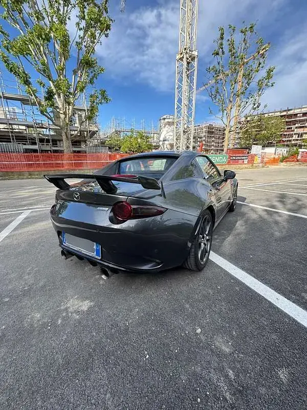 Usata Mazda MX5 Exceed 160 CV (117 kW) 2018 Grigio Cabrio
