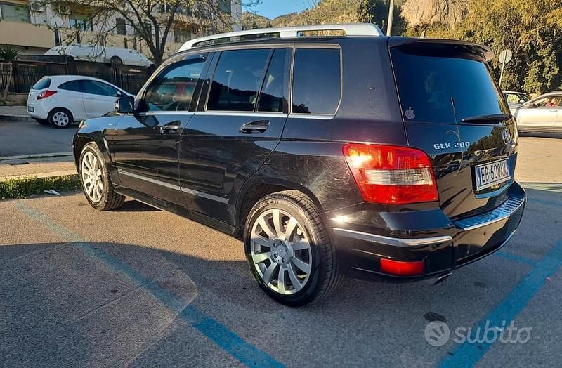 Usata Mercedes GLK200 140 CV (102 kW) 2011 Nero SUV