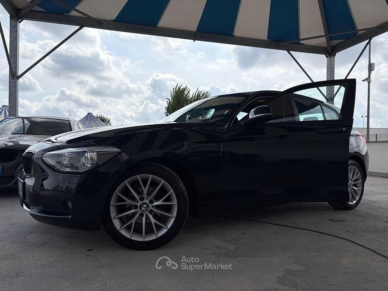 Nero Usata 2014 BMW 116 Due volumi | 9990 € (Buon prezzo) - Immagine 1/4