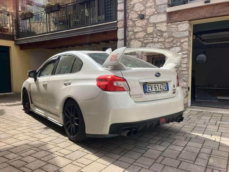 Usata Subaru WRX STI 300 CV (220 kW) 2014 Bianco Berlina