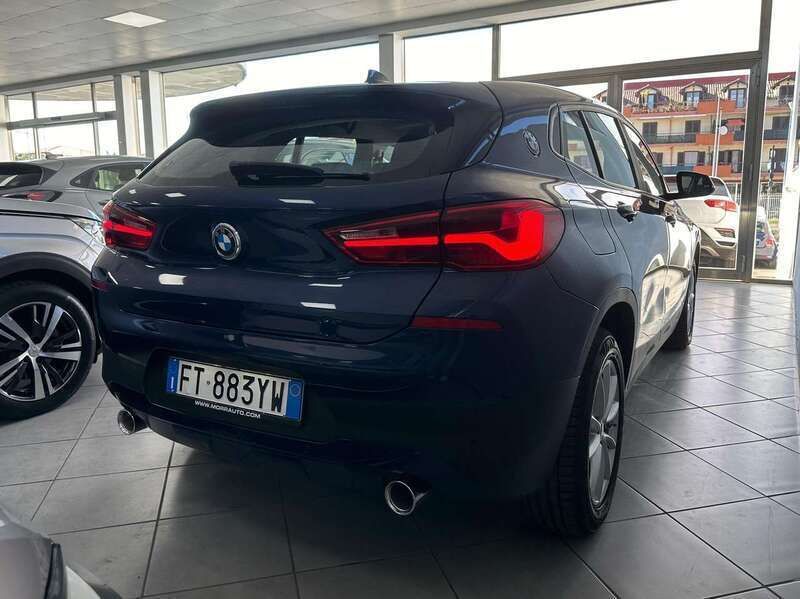Usata BMW X2 150 CV (110 kW) 2019 Blu/azzurro SUV