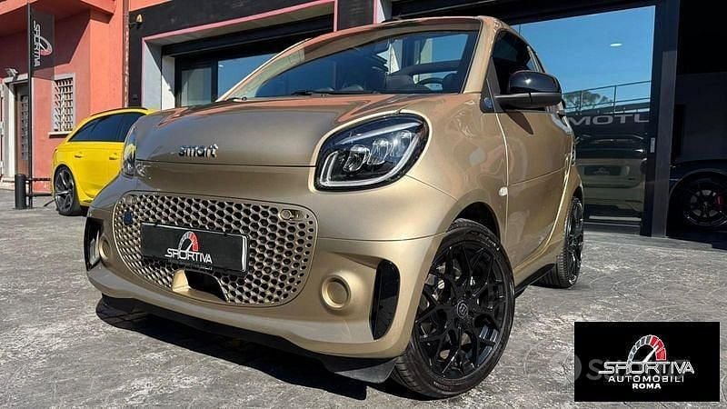 Usata Smart ForTwo Electric Drive Brabus 60 kW (82 CV) 2021 Giallo Cabrio