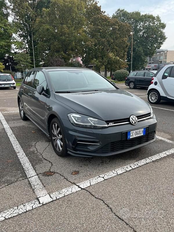 Usata VW Golf VII Sportline 150 CV (110 kW) 2019 Grigio Berlina