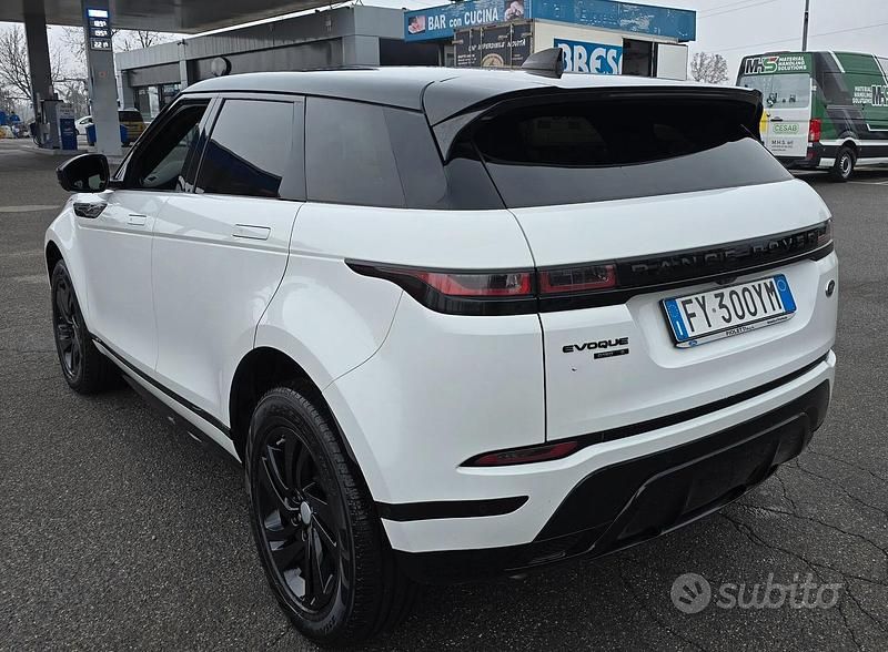 Usata Land Rover Range Rover evoque HSE Dynamic 150 CV (110 kW) 2019 Bianco SUV