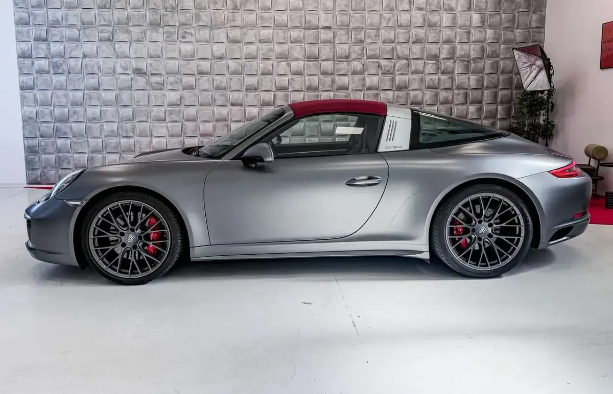 Usata Porsche 991 420 CV (308 kW) 2016 Grigio Cabrio