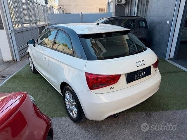 Usata Audi A1 Ambition 86 CV (63 kW) 2011 Bianco Utilitaria