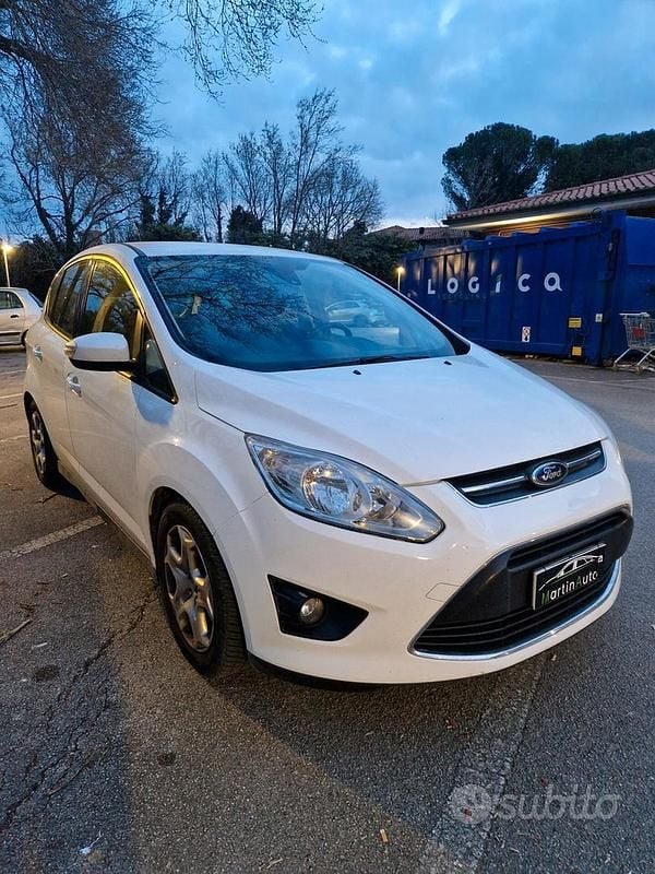 Usata Ford C-MAX 95 CV (69 kW) 2013 Bianco Monovolume