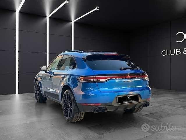 Usata Porsche Macan 245 CV (180 kW) 2019 Blu SUV