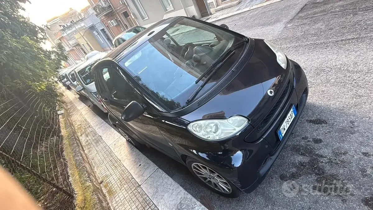 Usata Smart ForTwo Cabrio 71 CV (52 kW) 2009 Nero Cabrio