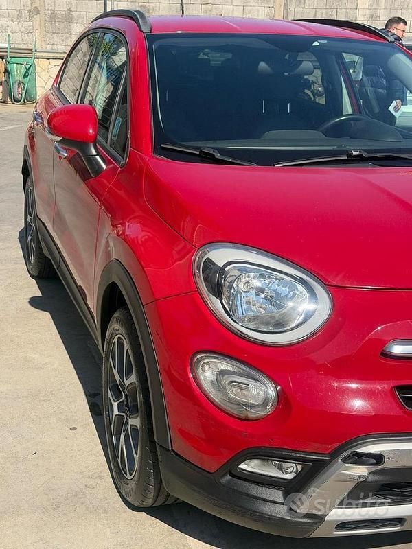 Usata Fiat 500X Cross 120 CV (88 kW) 2017 Rosso SUV