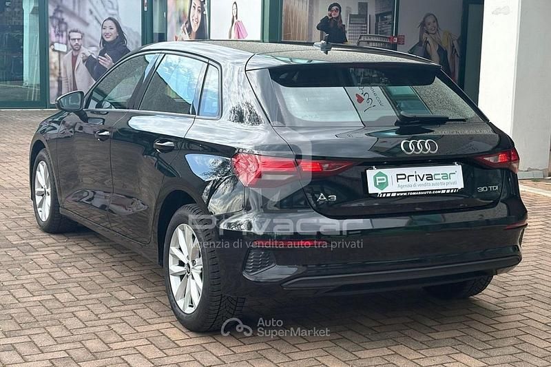 Begagnad Audi A3 Ambiente 116 HK (85 kW) 2021 Svart Sedan