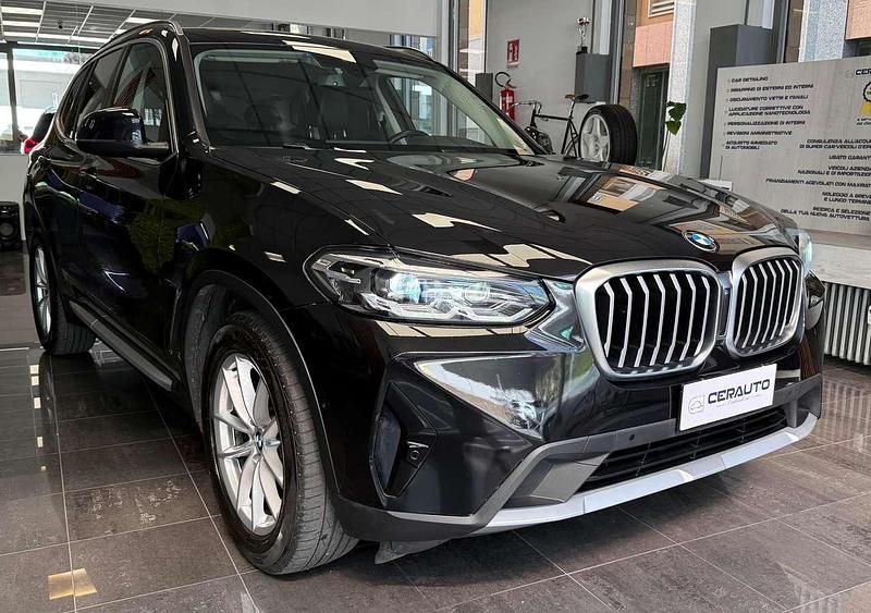 Usata BMW X3 M Sport 190 CV (139 kW) 2022 Nero SUV