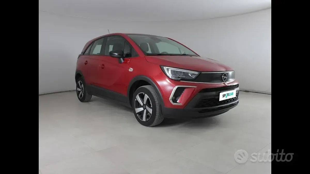 Usata Opel Crossland Edition 110 CV (80 kW) 2021 Rosso SUV