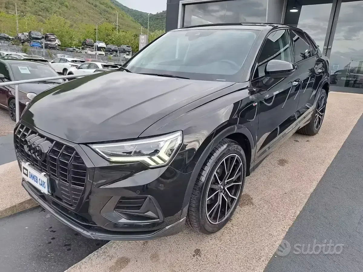 Usata Audi Q3 Advanced 150 CV (110 kW) 2023 Nero SUV