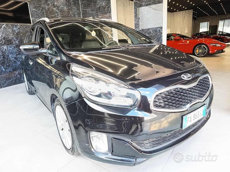 Usata Kia Carens 116 CV (85 kW) 2015 Nero Monovolume