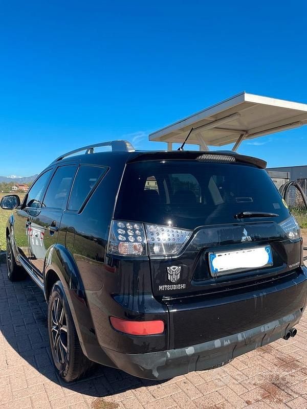 Usata Mitsubishi Outlander 2007 Nero SUV