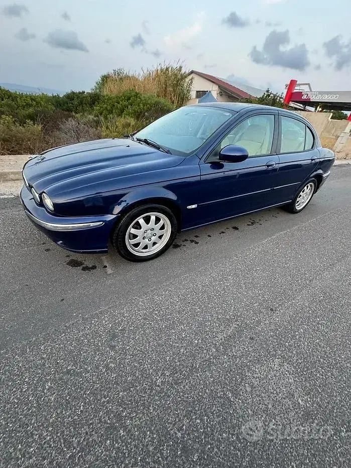 Usata Jaguar X-type 131 CV (96 kW) 2005 Blu Berlina