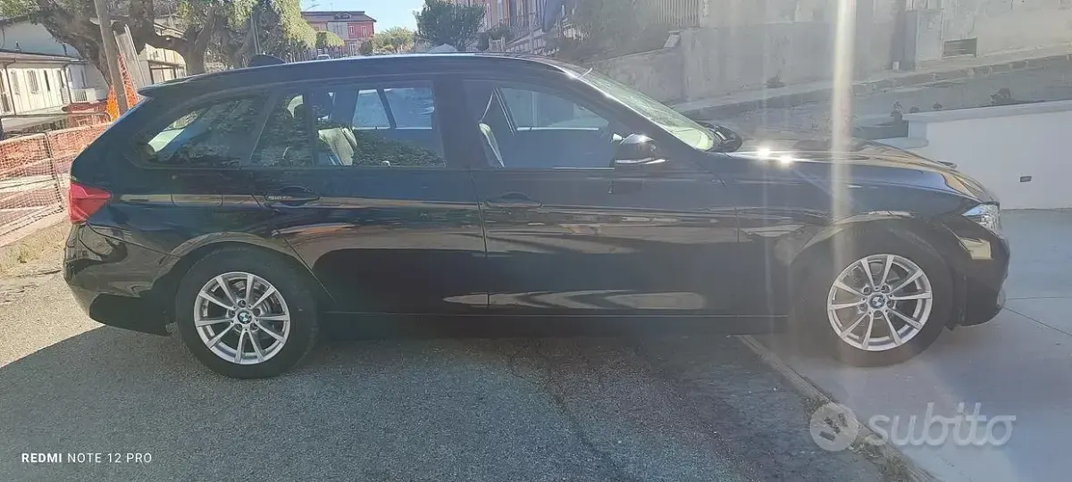 Usata BMW 316 116 CV (85 kW) 2017 Nero Station wagon