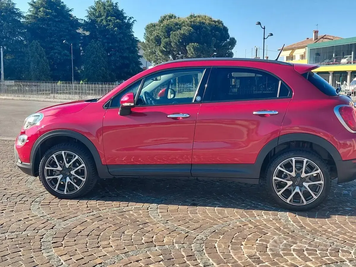 Usata Fiat 500X Cross Plus 140 CV (102 kW) 2015 Rosso SUV