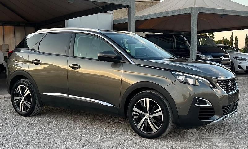 Usata Peugeot 3008 Allure GT-Line 130 CV (95 kW) 2020 Grigio SUV